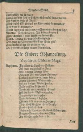 Die Andere Abhandelung.