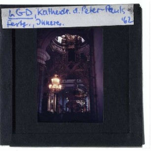 St. Petersburg, Peter und Paul Kathedrale : Inkonostase