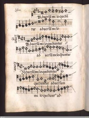 Lassus : Adversum me loquebantur