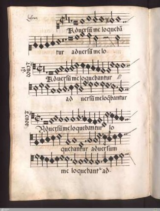 Lassus : Adversum me loquebantur