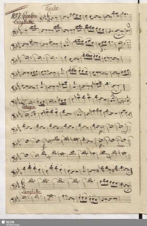 1157. Cavatina: Quello è il tetto quello è il nido / Cimarosa, D.