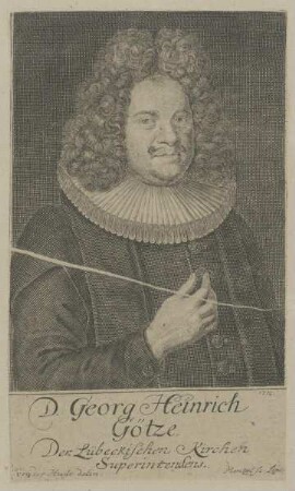 Bildnis des Georg Heinrich Götze