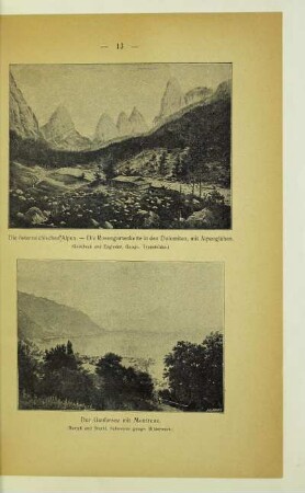 Der Genfersee mit Montreux