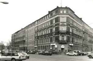 Dresden-Neustadt, Fritz-Reuter-Straße 11/Ecke Helgolandstraße. Wohnhaus mit Gaststätte (um 1895)