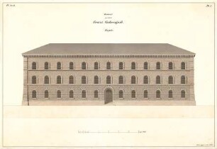 Mühe, Anton; Central-Gefängnis - Aufriss