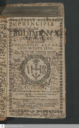 Principia Seu Rudimenta Grammatices