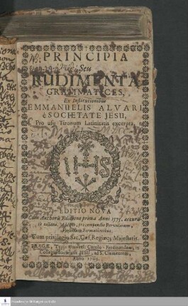 Principia Seu Rudimenta Grammatices