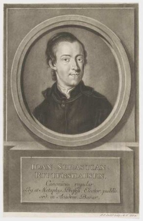 Bildnis des Ioan. Sebastian Rittershausen