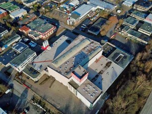 Barsbüttel: Luftbild des Gewerbegebiets: Firma Lugato