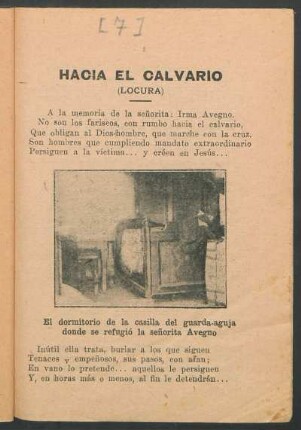 Hacía el calvario : (Locura)