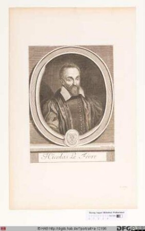 Bildnis Nicolas Lefèvre (Le Fèvre)