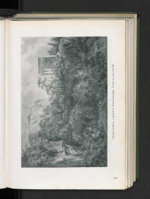 Landschaft. Handzeichnung. Hamburg, Kunsthalle.