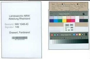 Entnazifizierung Ferdinand Drawert , geb. 31.03.1903 (Angestellter)