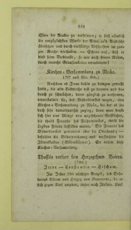 Kirchen-Versammlung zu Nicaea