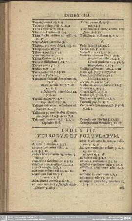 Index III. Verborum Et Formularum