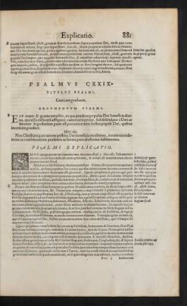 Psalmus CXXIX.