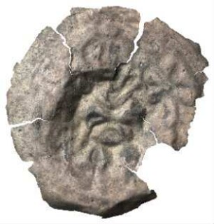 Fundmünze, Brakteat, 1200 - 1250
