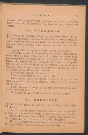 La tormenta