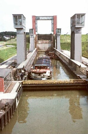 Neues Schiffshebewerk Henrichenburg/Dortmund-Ems-Kanal (DEK)