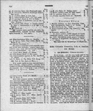 Ueber Columba domestica, livia et Amaliae / von Brehm
