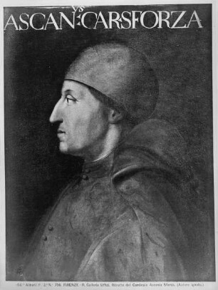 Bildnis des Kardinals Ascanio Sforza, 1455-1505