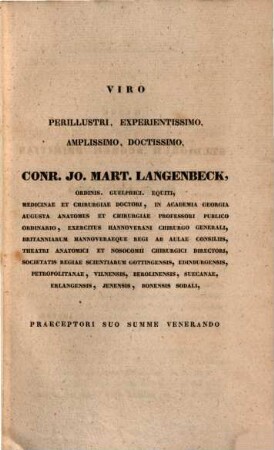 Diss. inaug. med. chir. de coxarthrocace