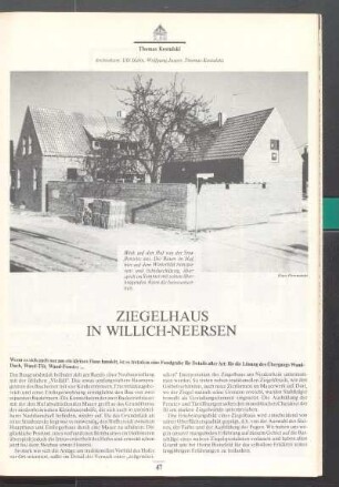 Ziegelhaus in Willich-Neersen