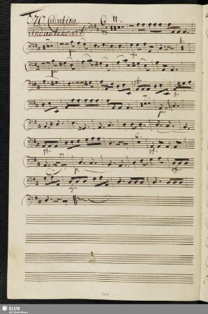 370. Cavatina: Rondinella che il fido / Piccinni, N.