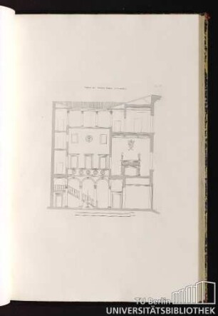 Pl. 53. Coupe Du Palais Gondi, A Florence.