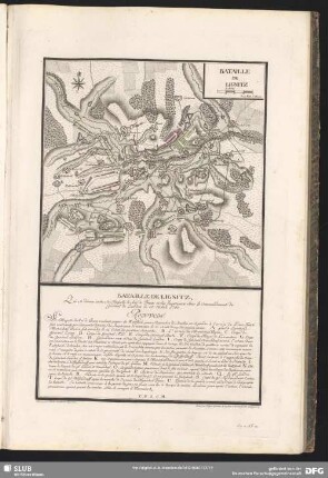 Bataille De Lignitz, Lui se donna entre Sa Majesté le Majesté le Roi de Prusse et les Imperiaux sous le commandement du Général de Lauden le 15. Aôut 1760