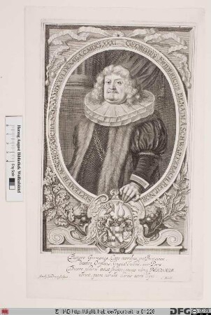 Bildnis Georg Friedrich Behaim (1677 von Schwarzbach)