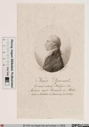 Bildnis Kurt (Polycarp Joachim) Sprengel