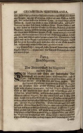 Pars 4. Von Magneten.