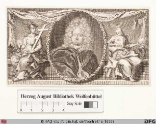 Bildnis Friedrich II., Herzog zu Sachsen-Gotha u. Altenburg (reg. 1691-1732)