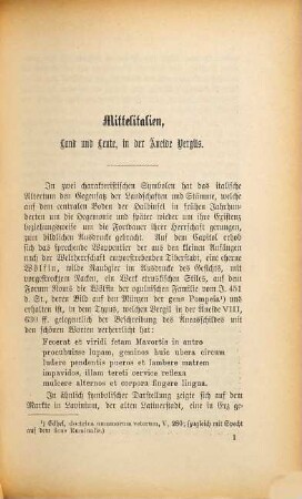 Mittelitalien : Land und Leute, in der Äneide Vergils