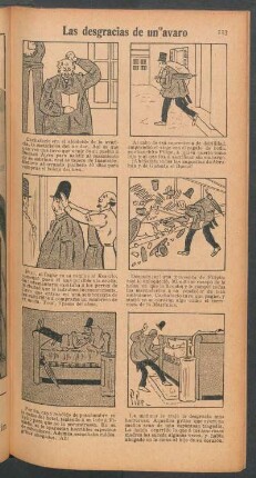 Las desgracias de un avaro - [Cómic]
