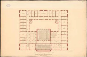Ständehaus, Düsseldorf 2. Projekt: Grundriss 2.OG