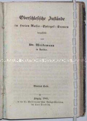 Oberschlesische Zustände (Heft 4, 1845)