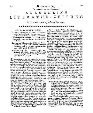 Michaelis, J. D.: Supplementa ad lexica hebraica. P. 3. Göttingen: Rosenbusch [s.a.]
