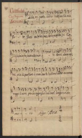 Lilla mi parto addio; S, b.fig; a-Moll; HanS 385