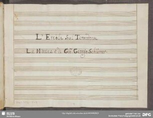 L’ Ercole sul Termodonte. Excerpts - Mus.3096-F-4 : V (6), orch