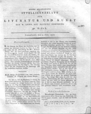 1807-07-04 : 30. Stück