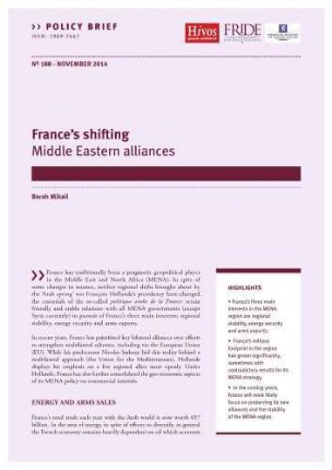 France’s shifting Middle Eastern alliances