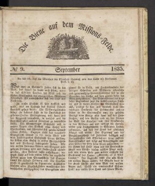 N° 9. September 1836