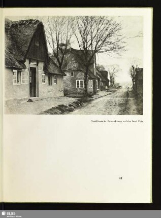 Nordfriesische Bauernhäuser auf der Insel Föhr