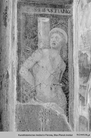 Kreuzigung Christi mit Heiligen