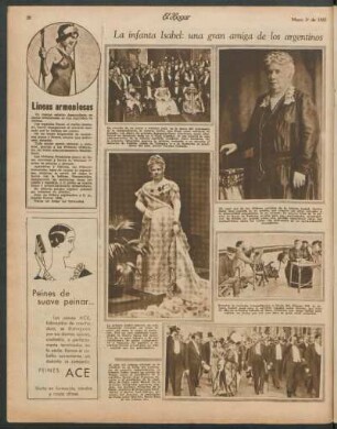 La infanta Isabel: una gran amiga de los argentinos