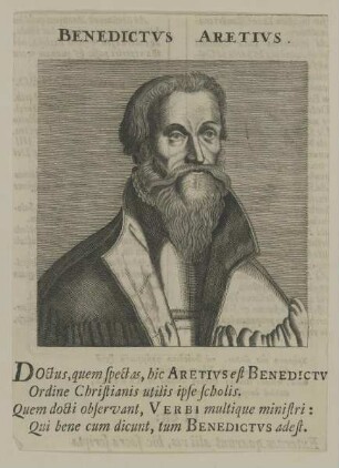 Bildnis des Benedikt Aretius