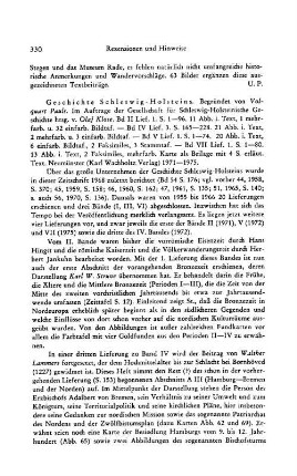 Geschichte Schleswig-Holsteins, begründet von Volquart Pauls, im Auftrage der Gesellschaft für Schleswig-Holsteinische Geschichte hrsg. von Olaf Klose, Bd. 2, 1, Bd. 4, 3, Bd. 5, 1, Bd. 7, 1 : Neumünster, Wachholtz, 1971-1975