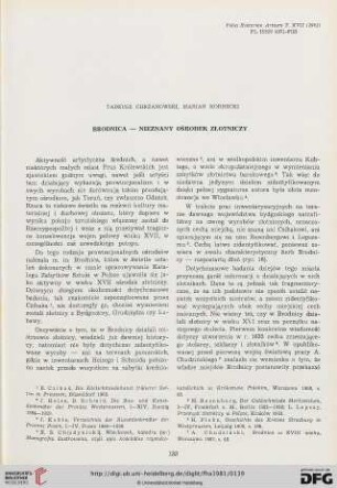 17: Brodnica, nieznany ośrodek złotniczy